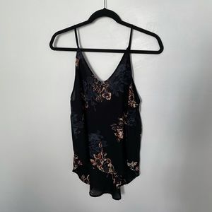 Floral Deep V Tank